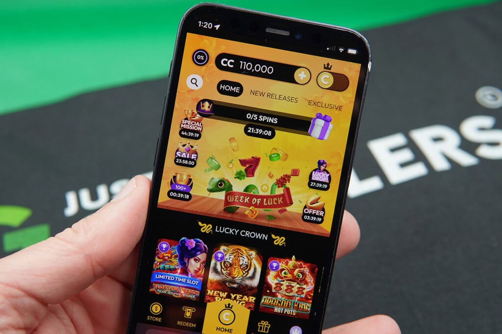 Crown Coins Casino App Screenshot